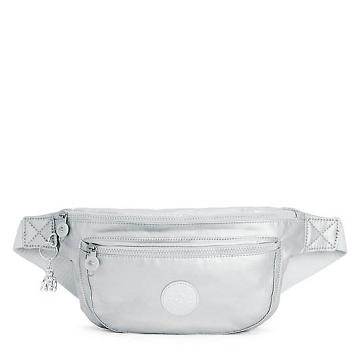 Kipling Yasemina Extra Large Metallic Taille Pack Tassen Zilver | BE 2173OK